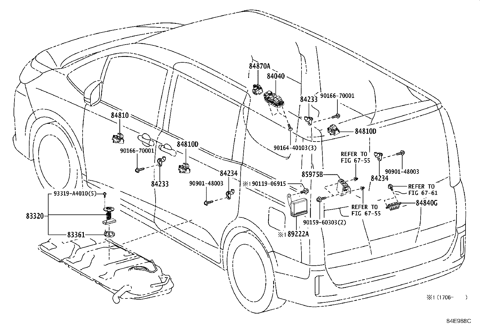 うにまる 89533-71010 TOYOTA GENUINE Hilux GGN25 KUN25 COMPUTER, 4