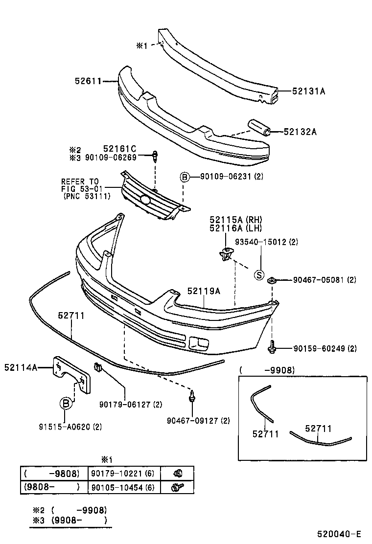 Front Bumper Bumper Stay