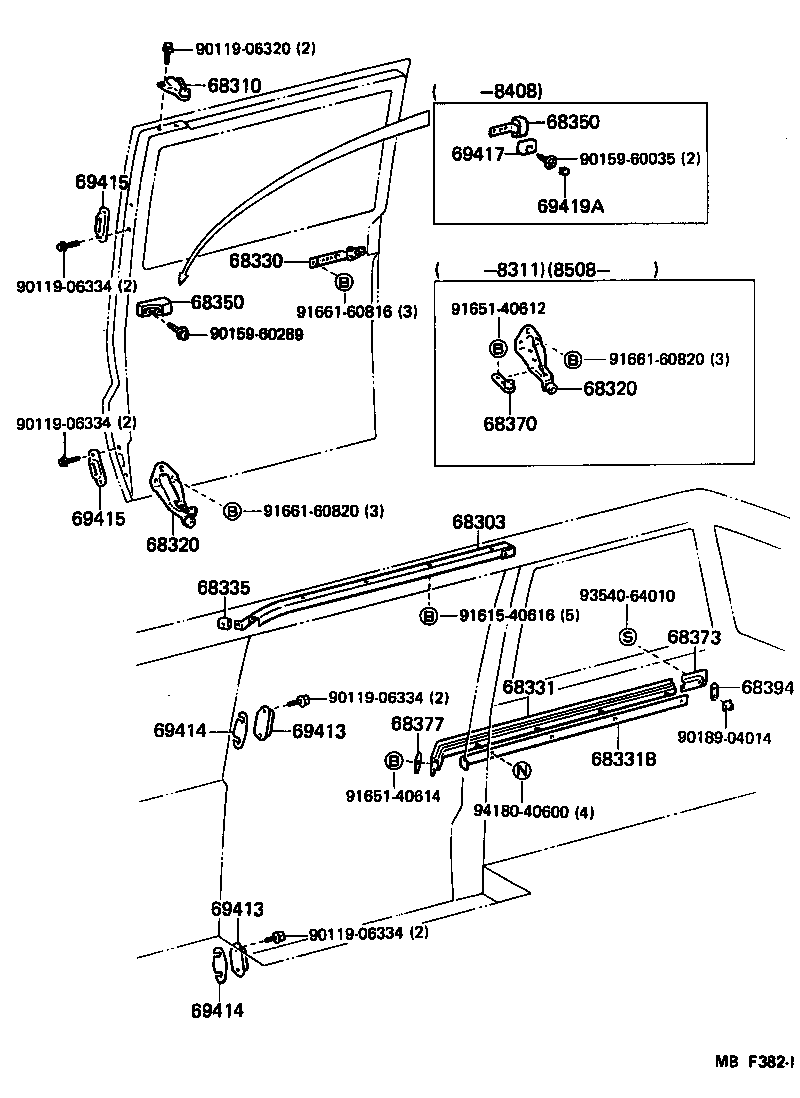 Slide Roller & Rail