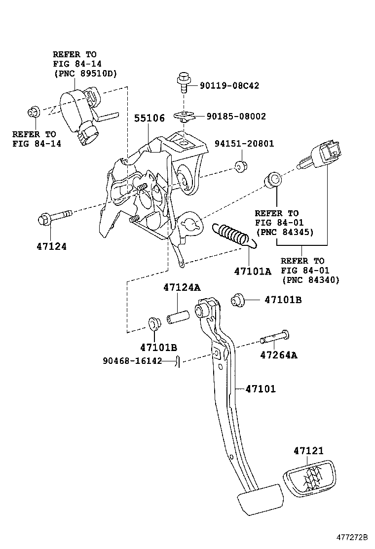 Brake Pedal & Bracket