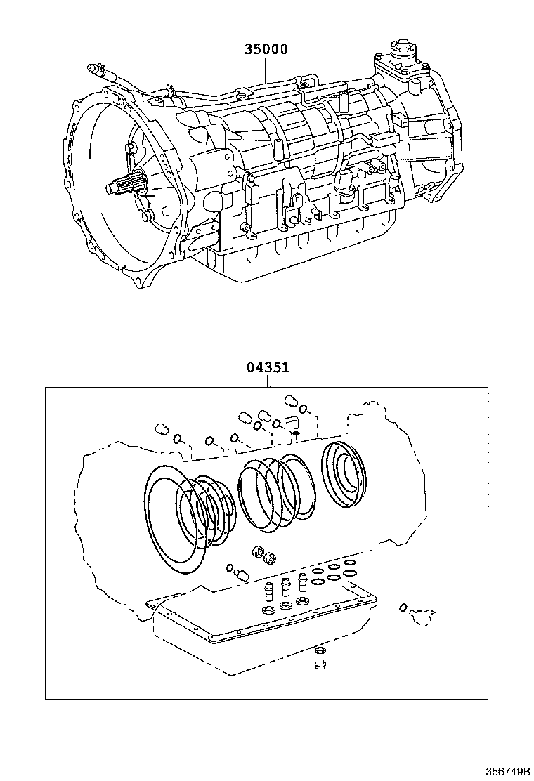 Transaxle Or Transmission Assy & Gasket Kit