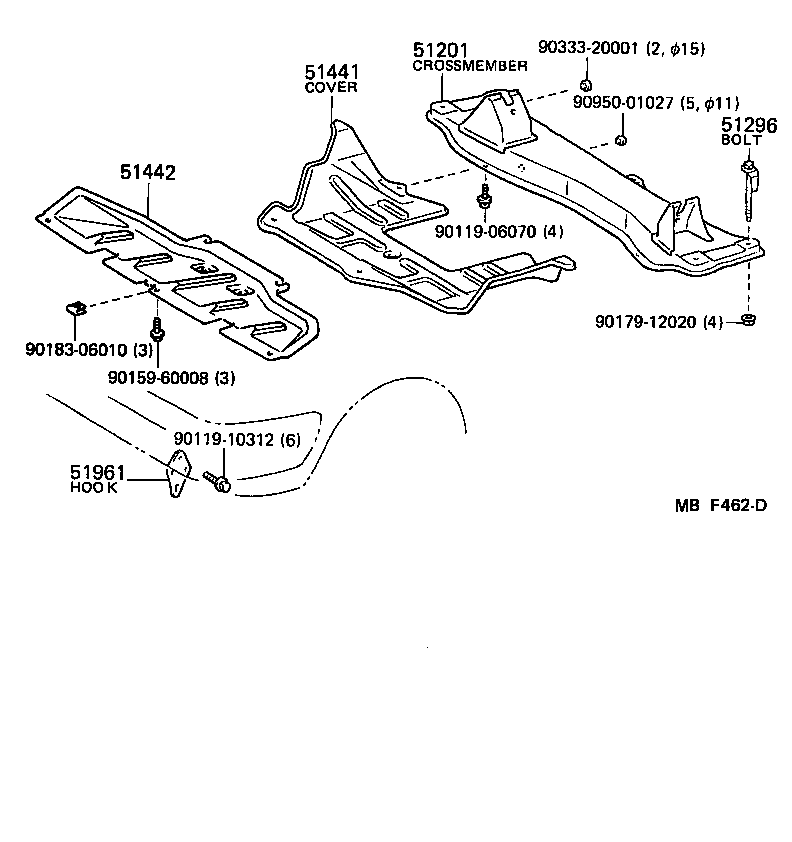 Suspension Crossmember & Under Cover