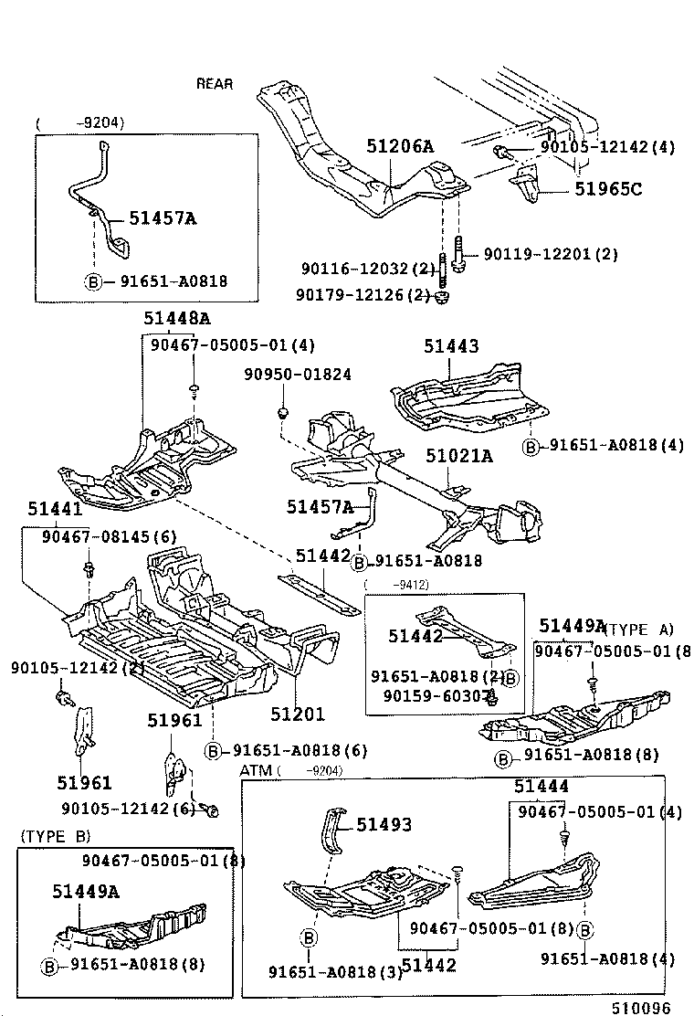 Suspension Crossmember & Under Cover