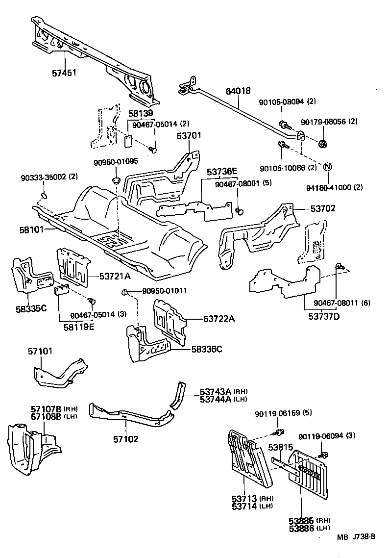 Front Floor Panel