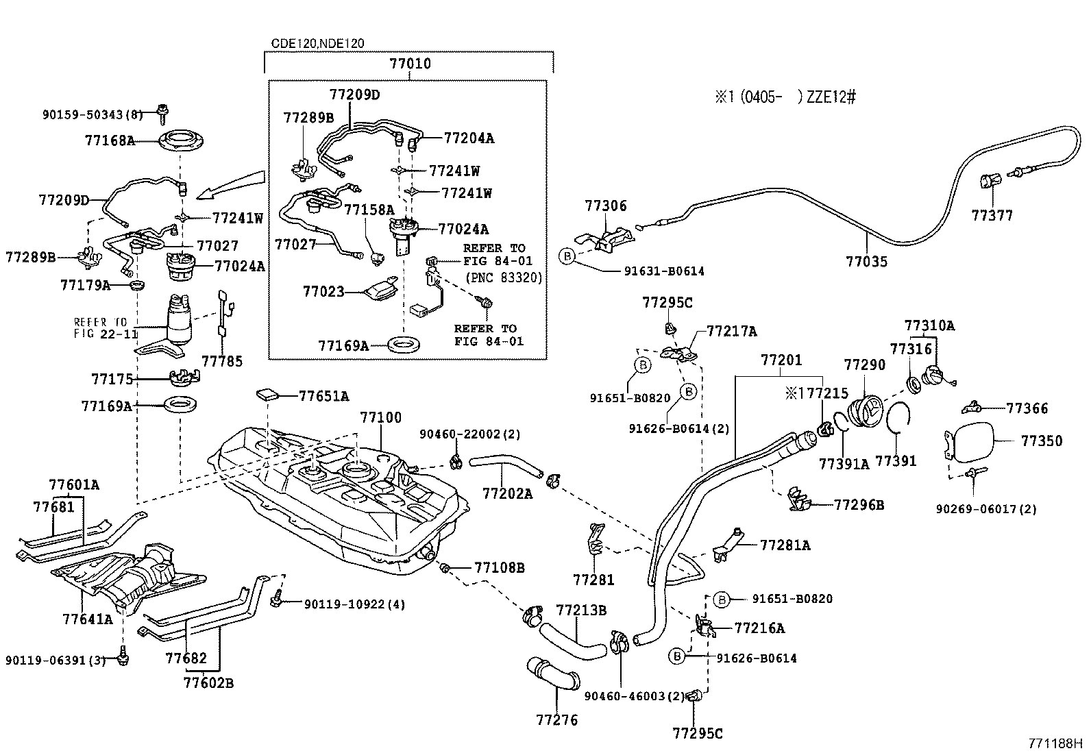 Fuel Tank & Tube