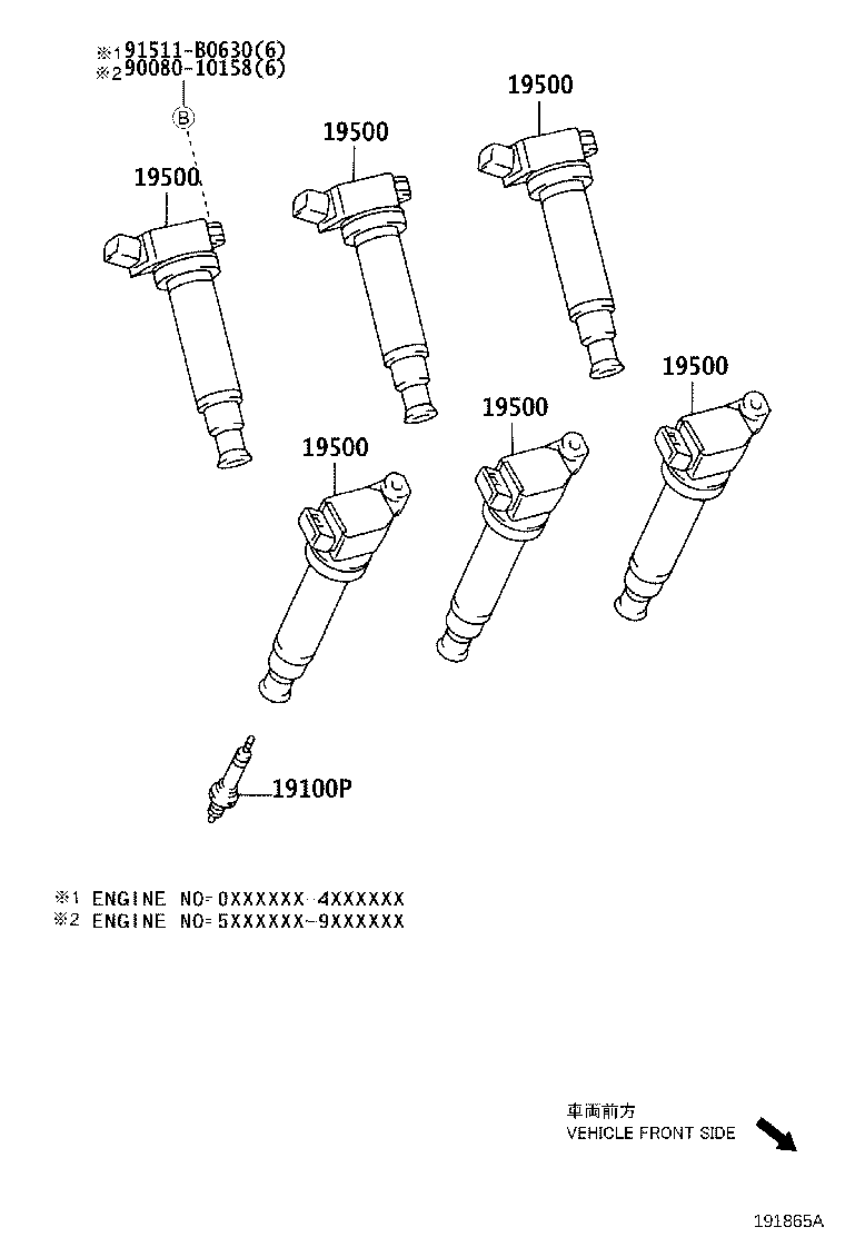 Ignition Coil Spark Plug Glow Plug