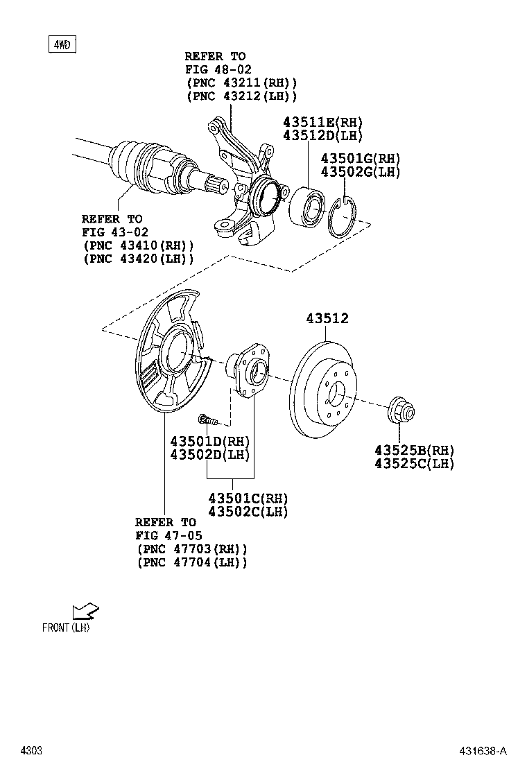 Front Axle Hub