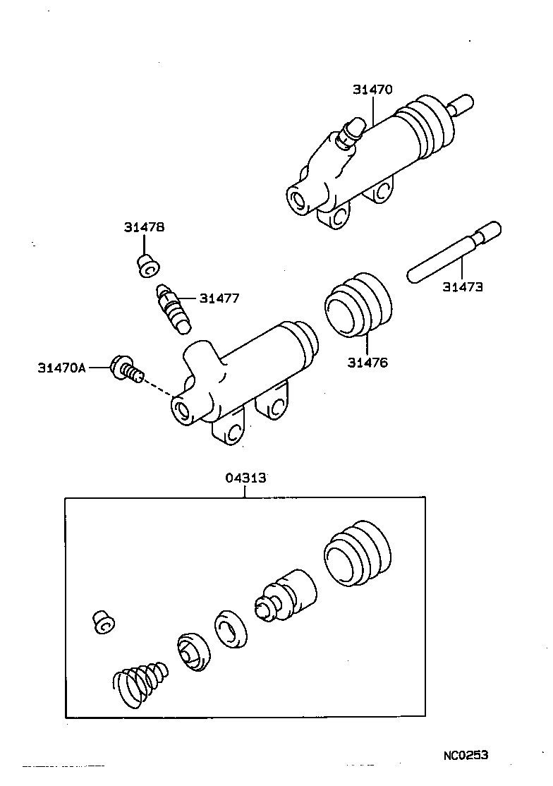 Clutch Release Cylinder