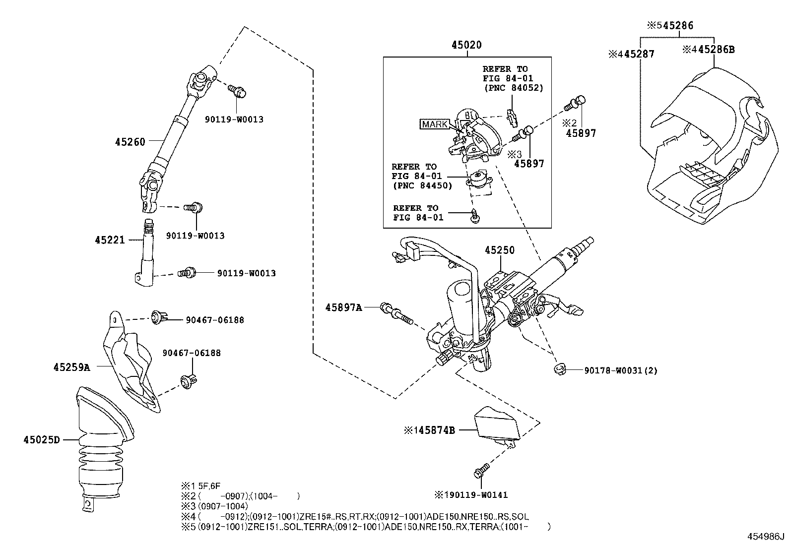 Steering Column & Shaft