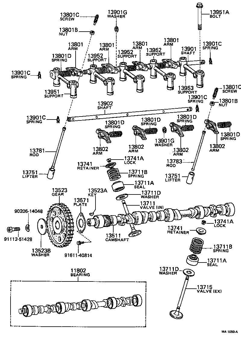 Camshaft & Valve