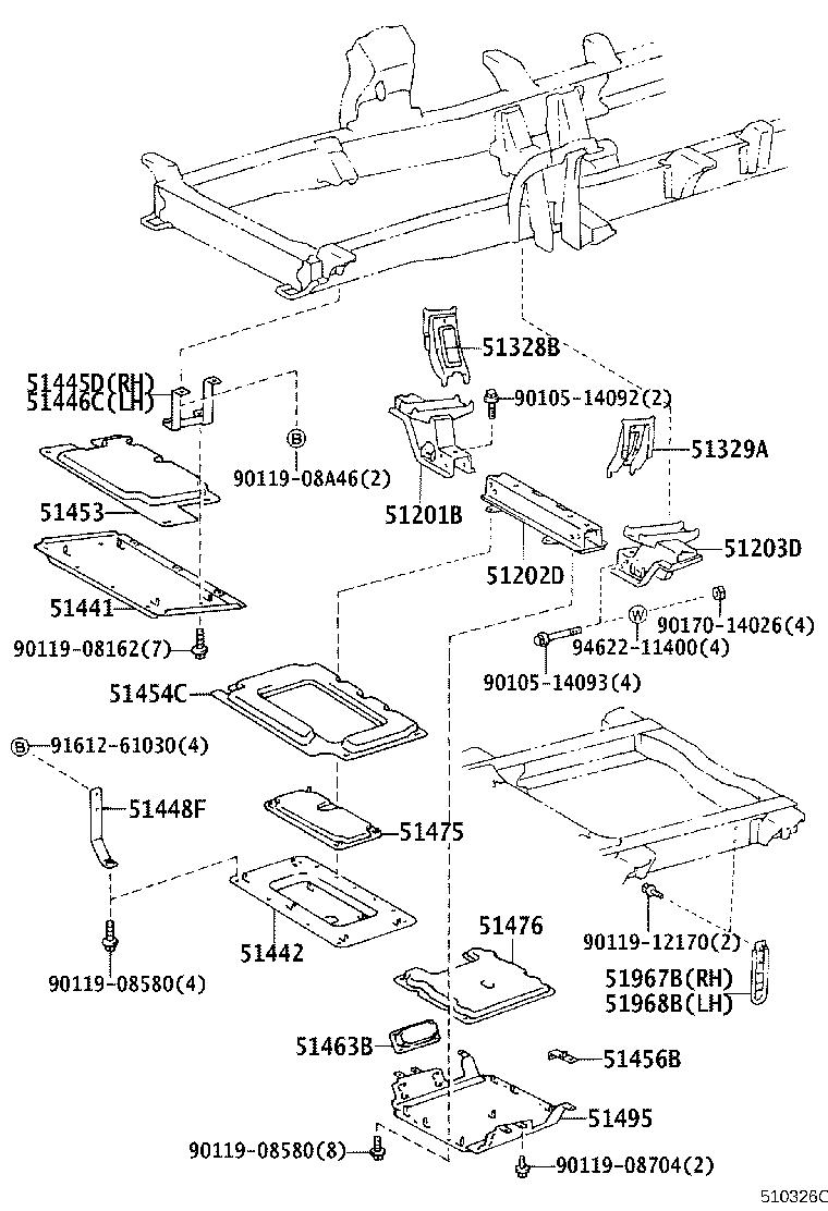 Suspension Crossmember & Under Cover