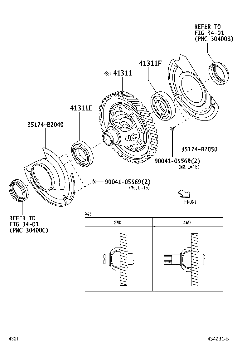 Front Axle Housing & Differential