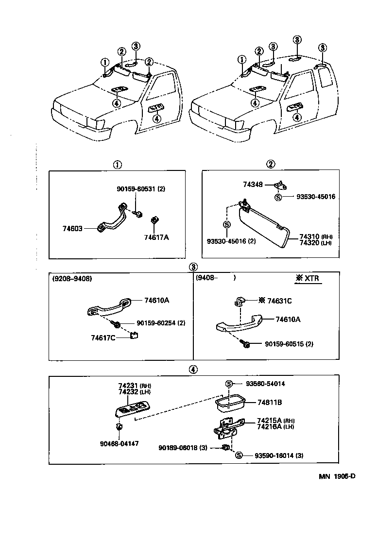 Armrest Visor
