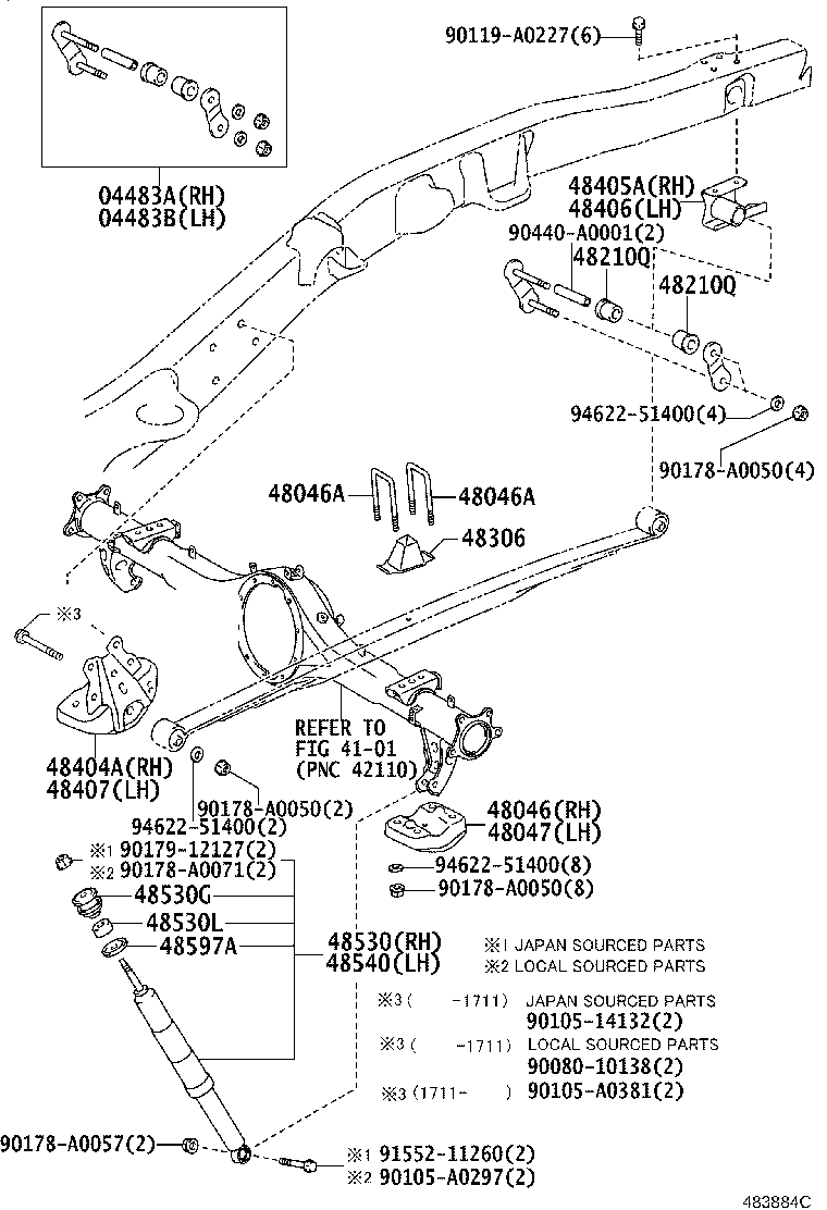 Rear Spring & Shock Absorber