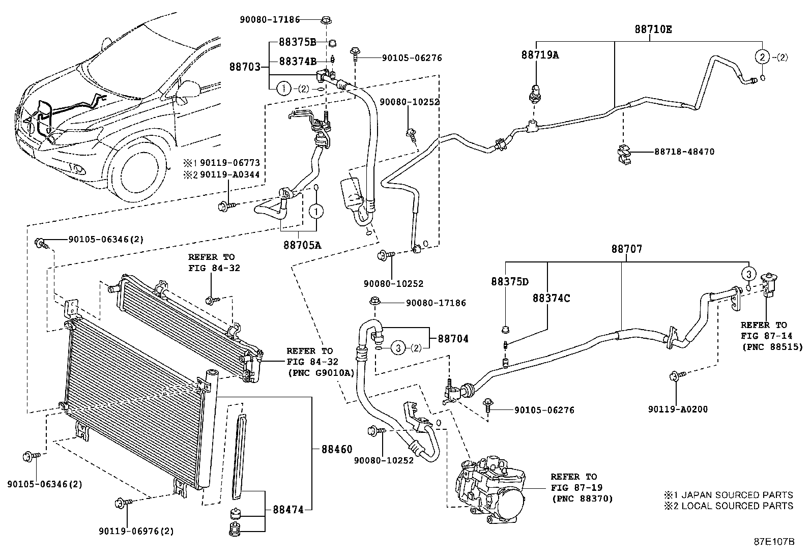 Cooler Piping
