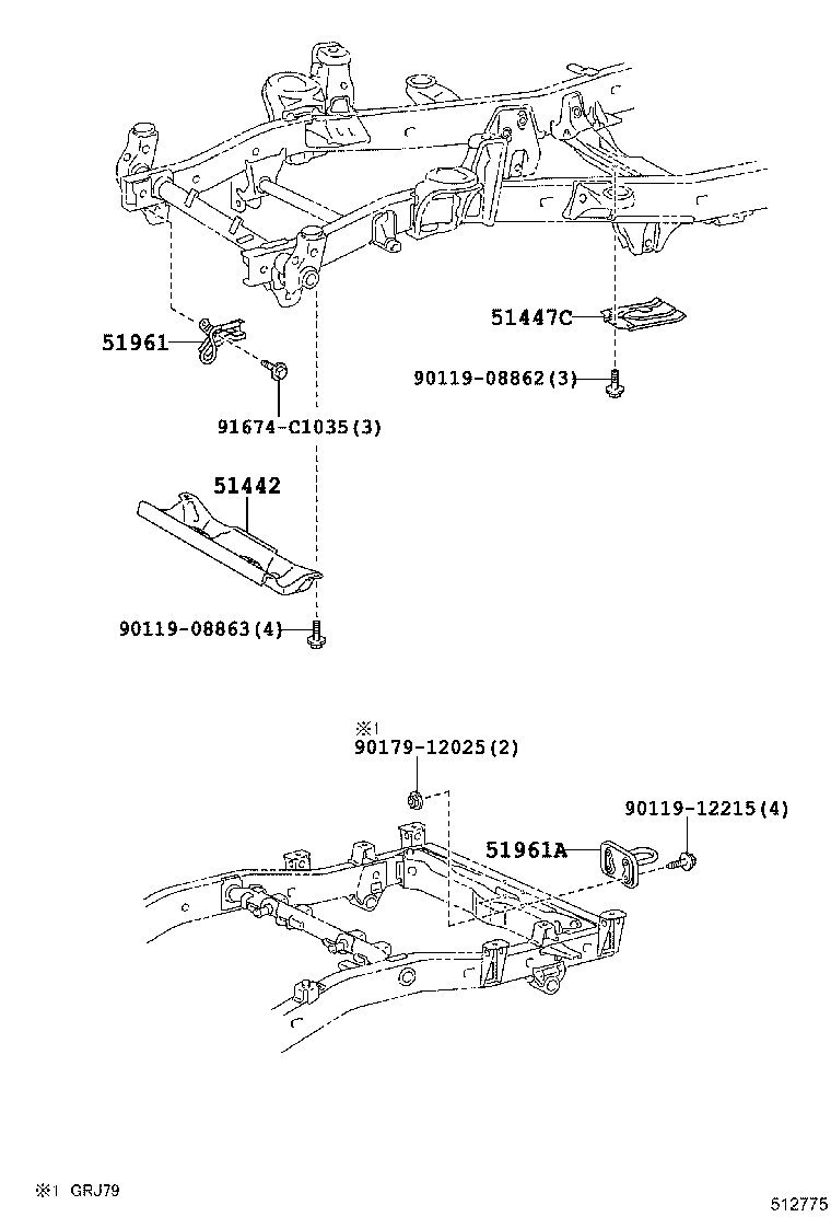 Suspension Crossmember & Under Cover