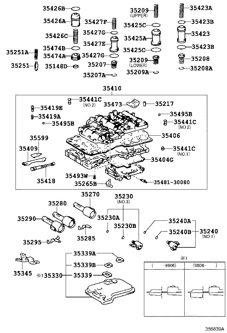 Valve Body Oil Strainer