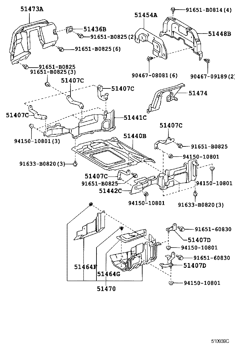 Suspension Crossmember & Under Cover