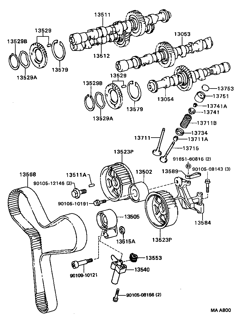 Camshaft & Valve