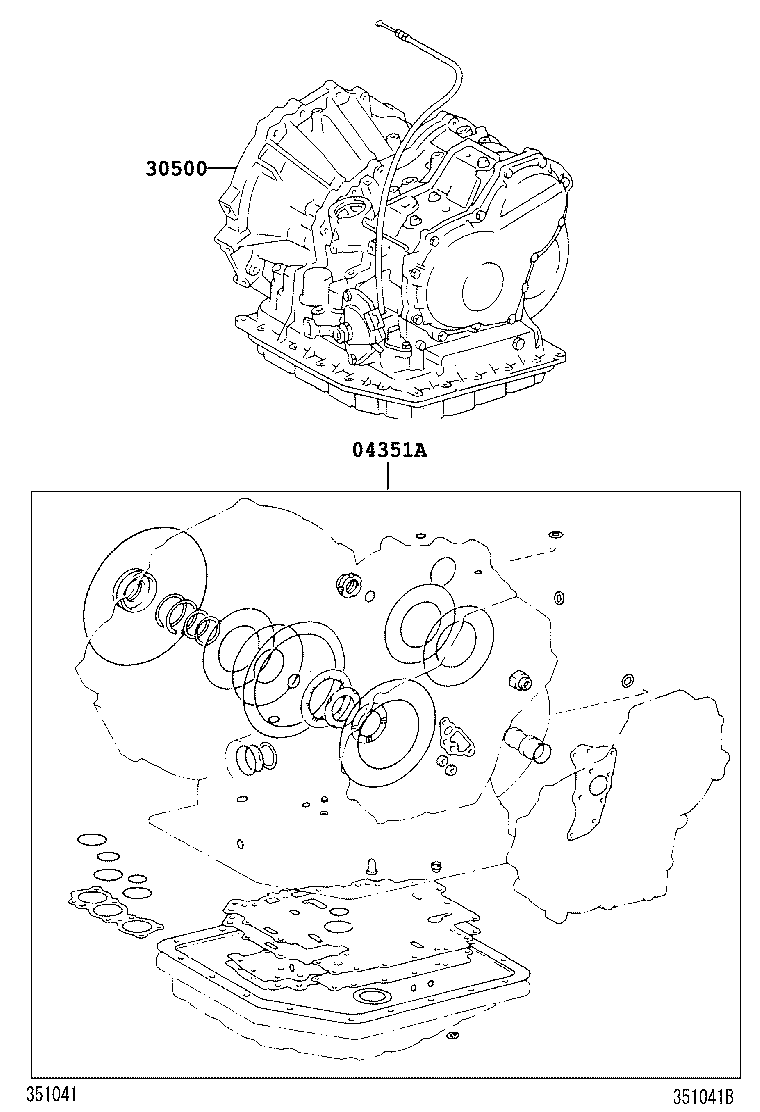 Transaxle Or Transmission Assy & Gasket Kit