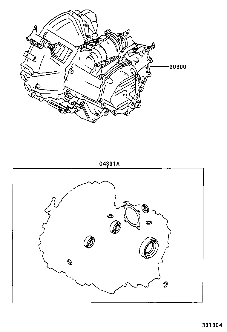 Transaxle Or Transmission Assy & Gasket Kit