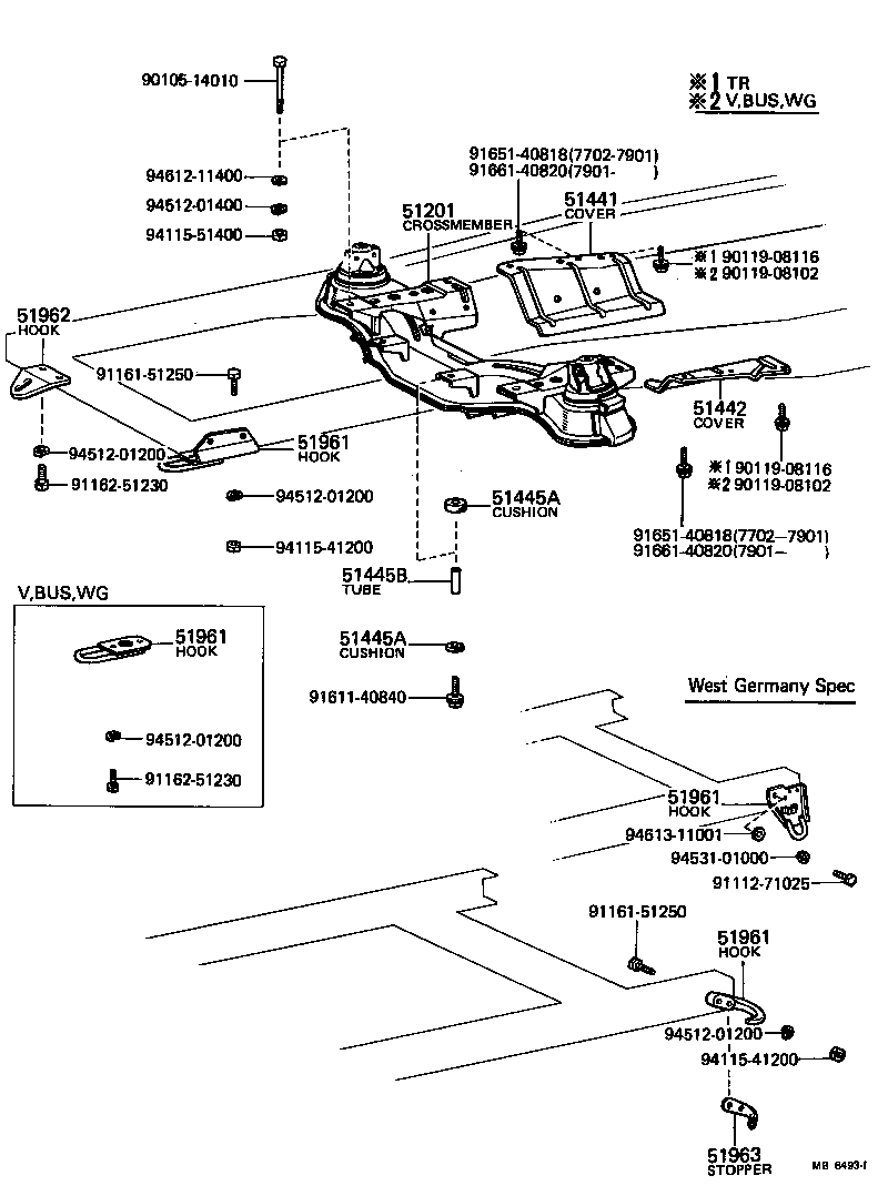 Suspension Crossmember & Under Cover