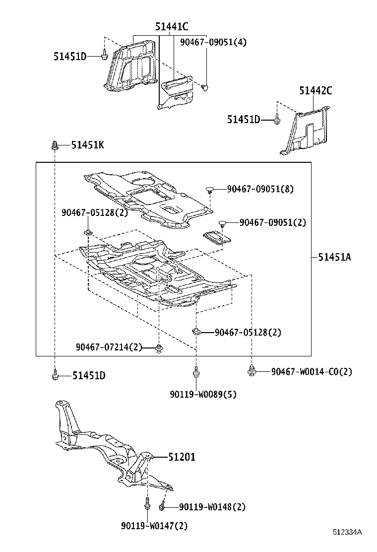 Suspension Crossmember & Under Cover