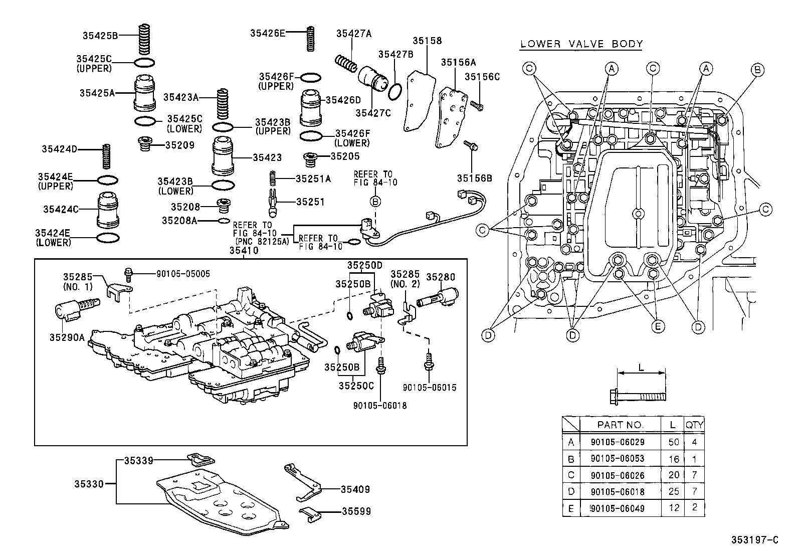 Valve Body Oil Strainer