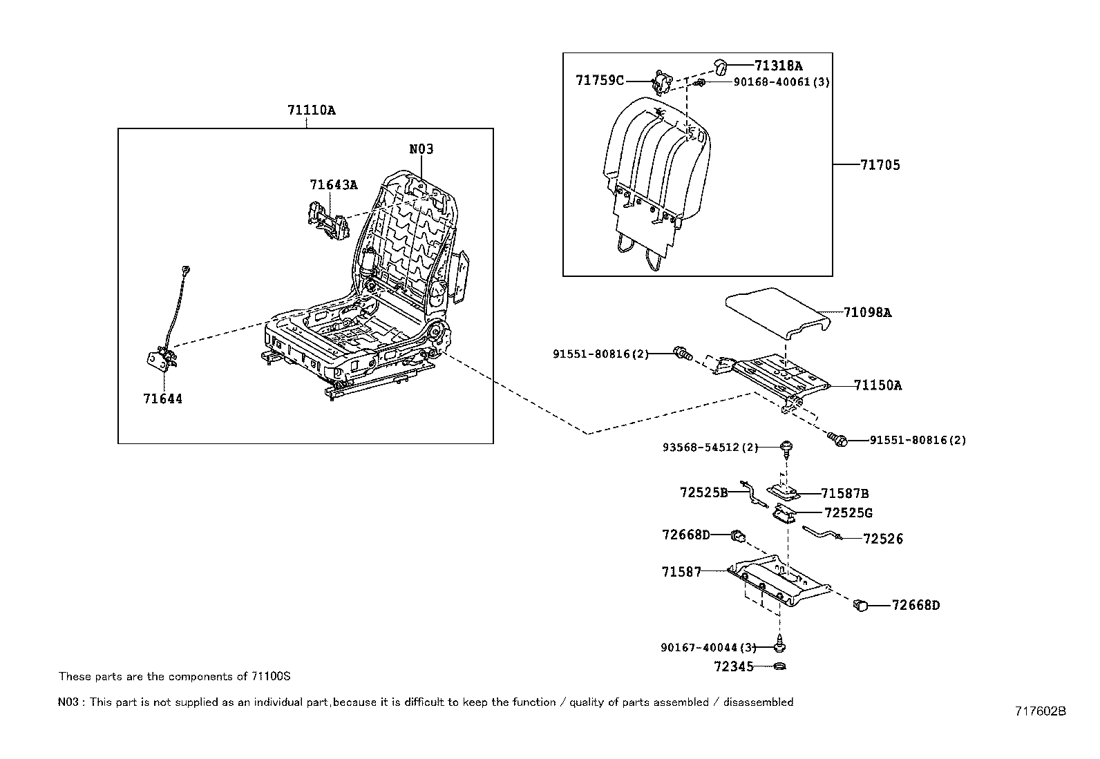 Seat & Seat Track