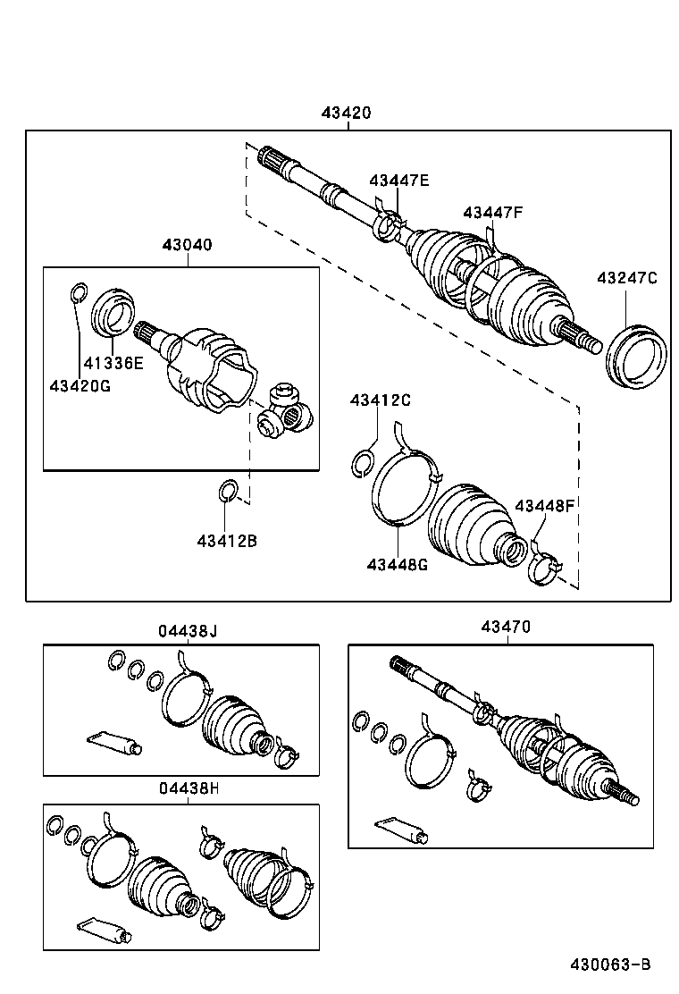 Front Drive Shaft