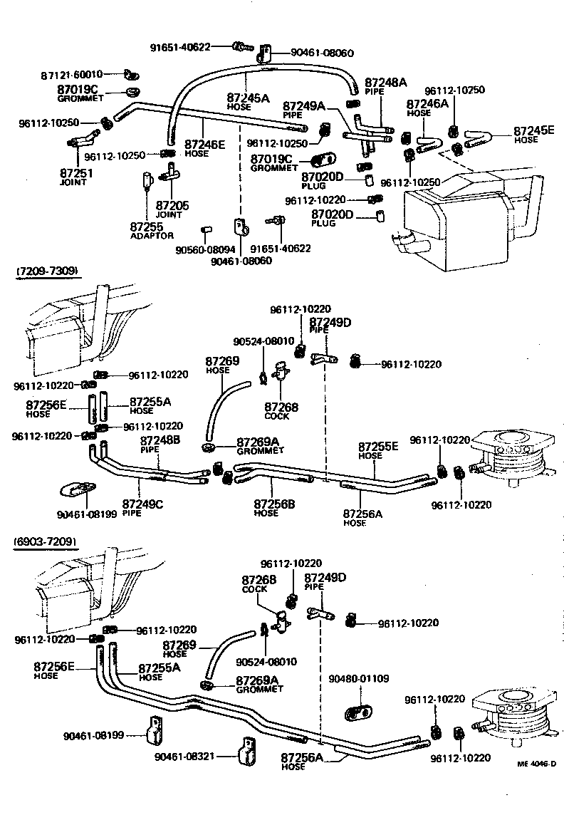 Tuberías de agua para calefacción y aire acondicionado