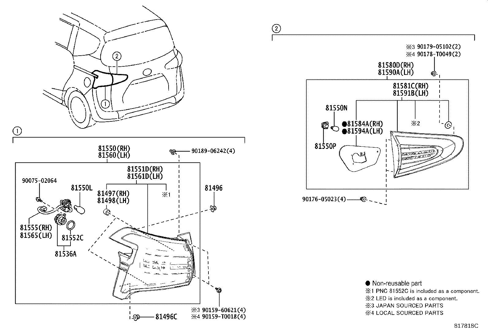 Rear Combination Lamp