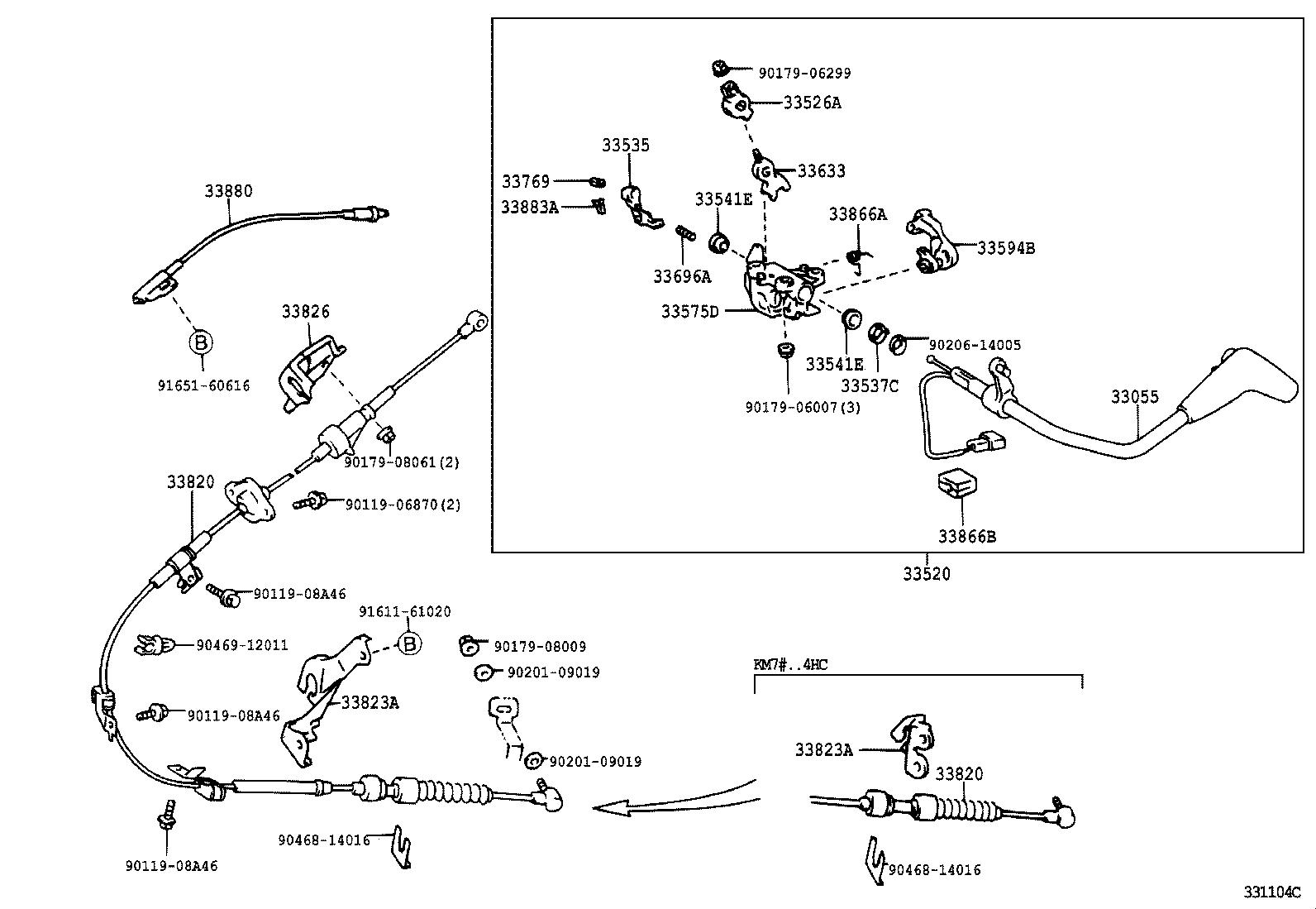 Control Shaft & Crossshaft