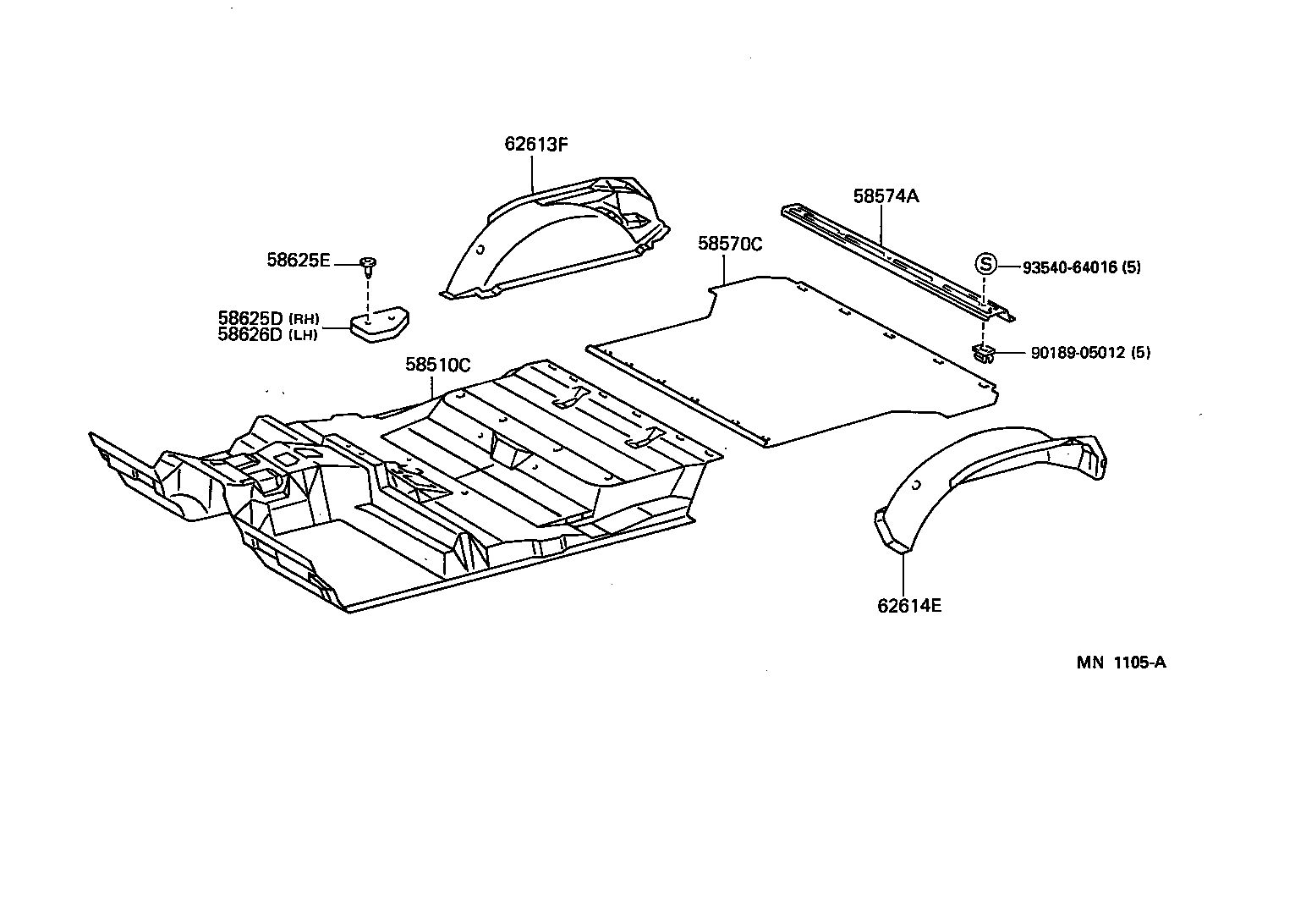 Floor Mat & Silencer Pad
