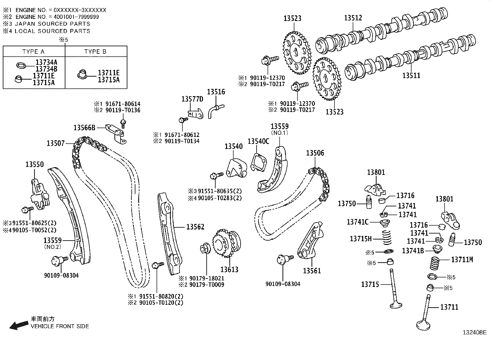 Camshaft & Valve