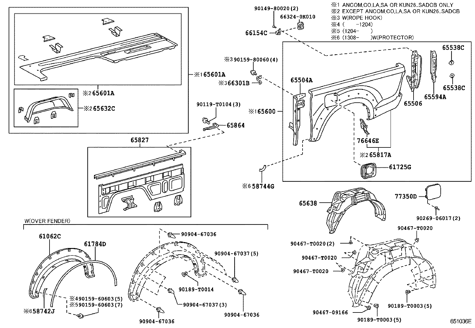 Rear Body Side Panel