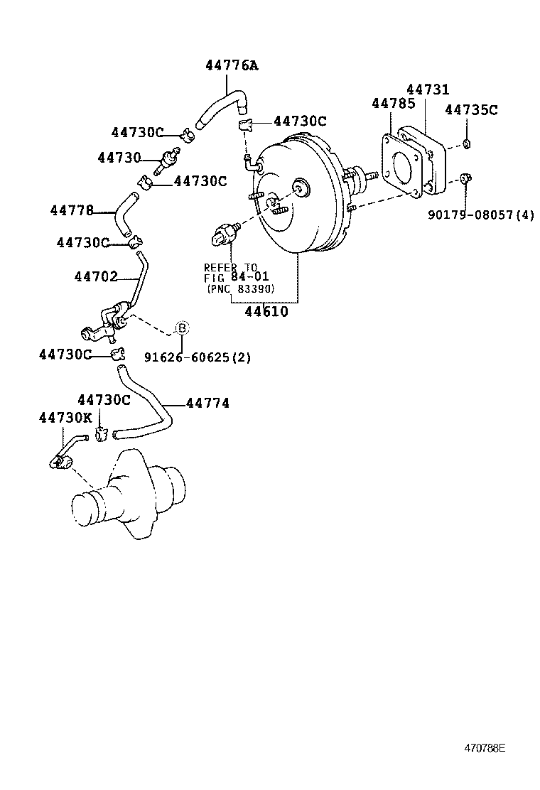 Brake Booster & Vacuum Tube