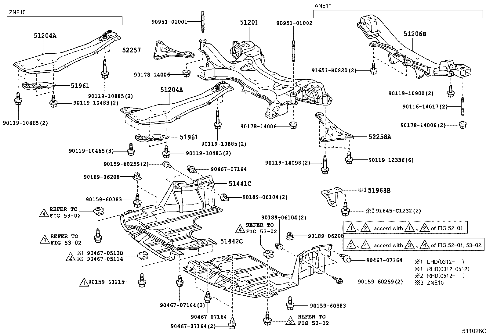 Suspension Crossmember & Under Cover