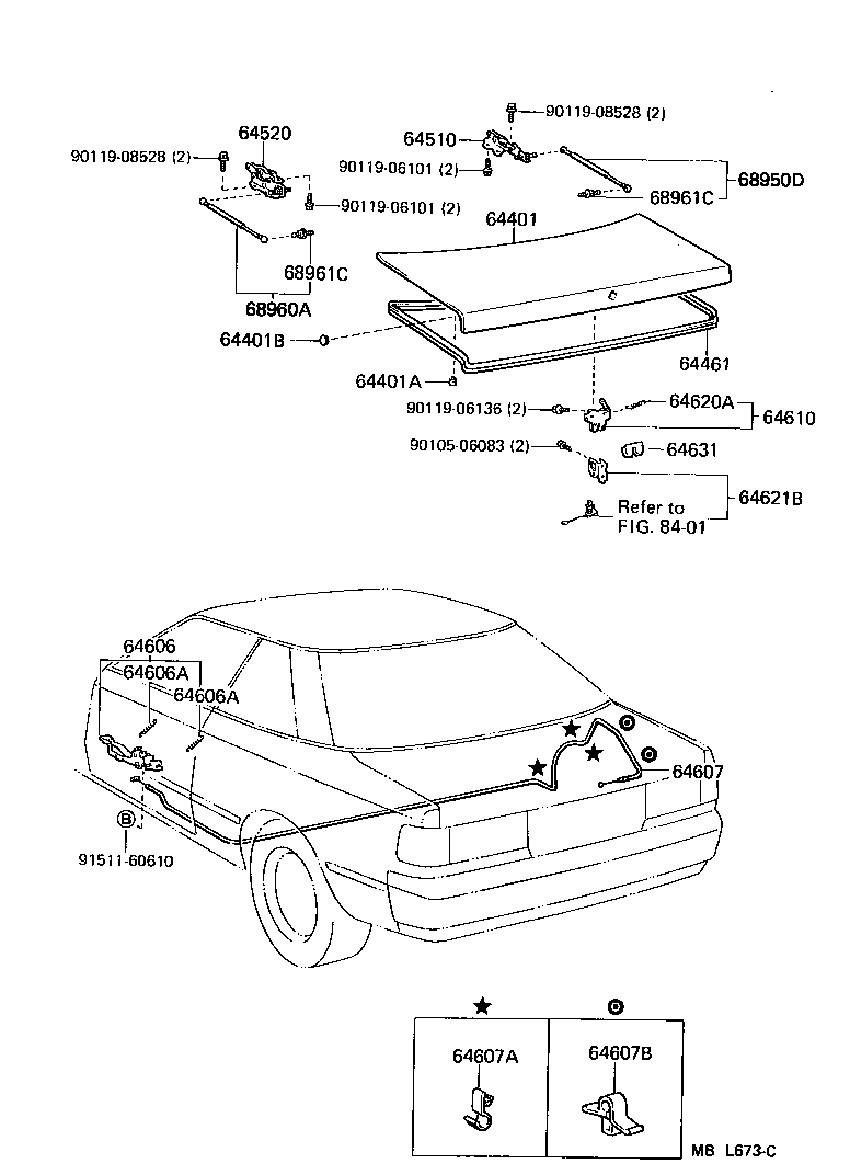 Luggage Compartment Door & Lock