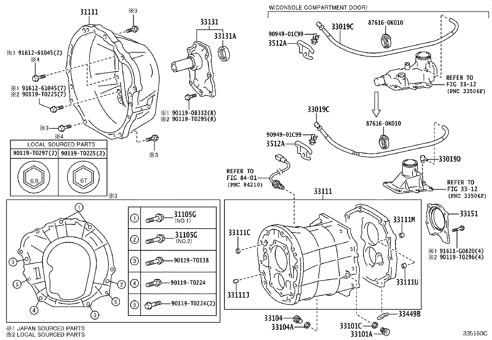 Clutch Housing + Transmission Case