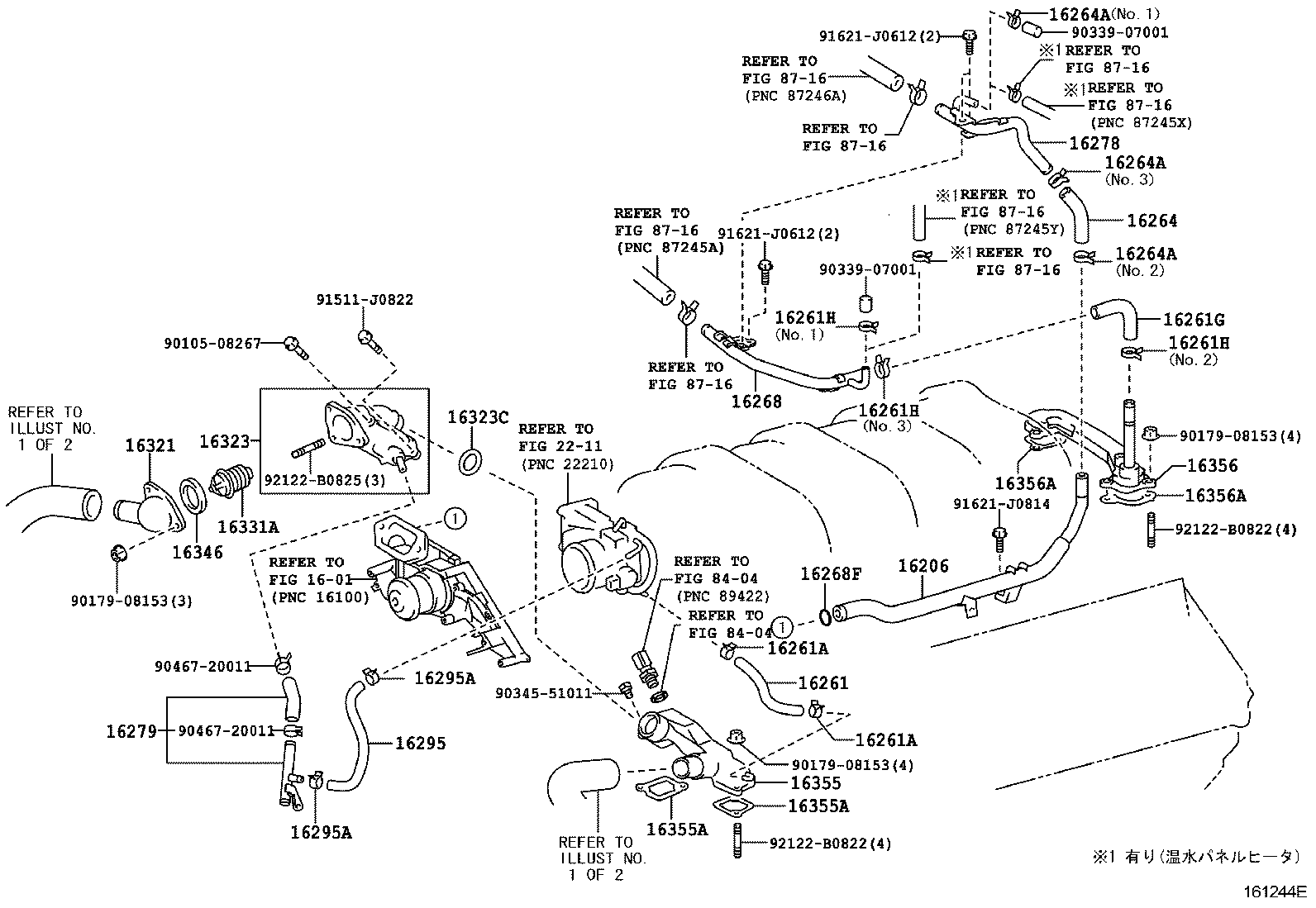 Radiator Water Outlet
