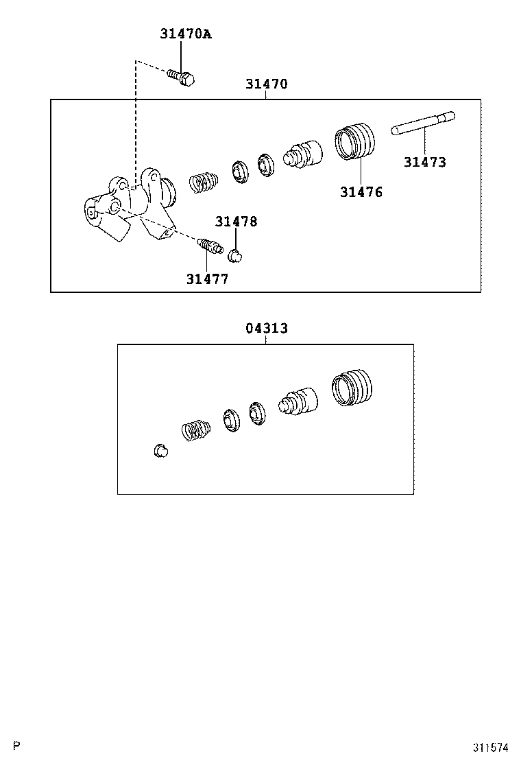 Clutch Release Cylinder