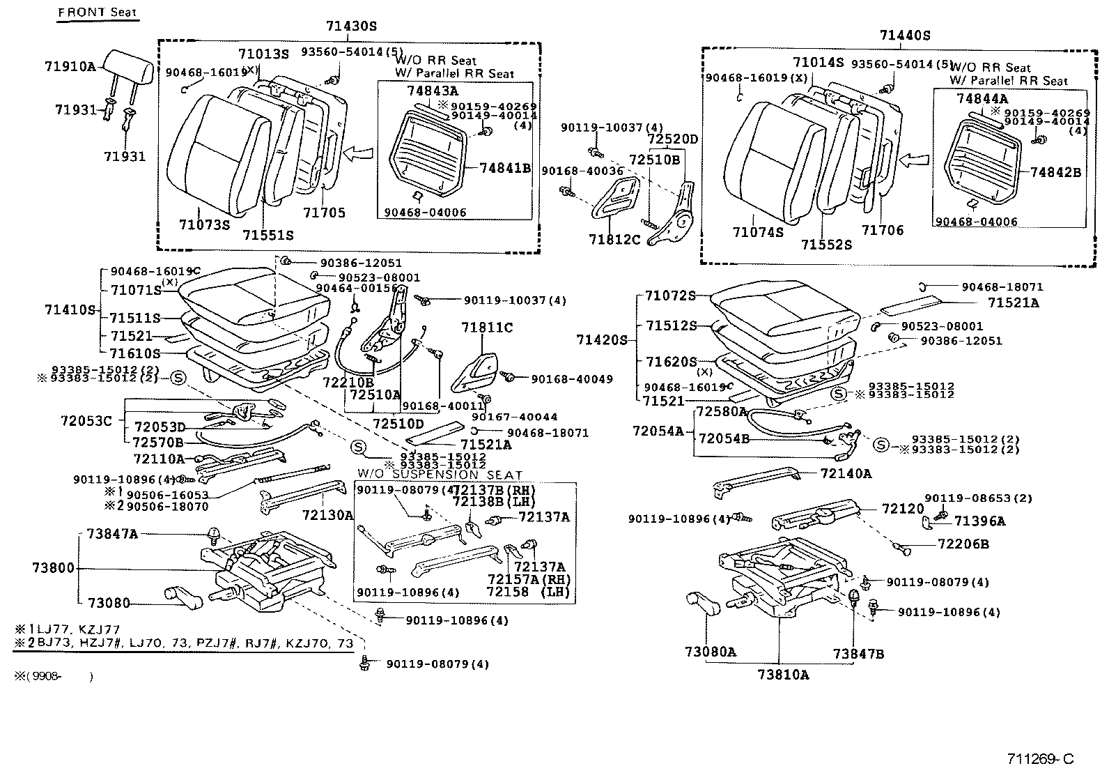 Seat & Seat Track