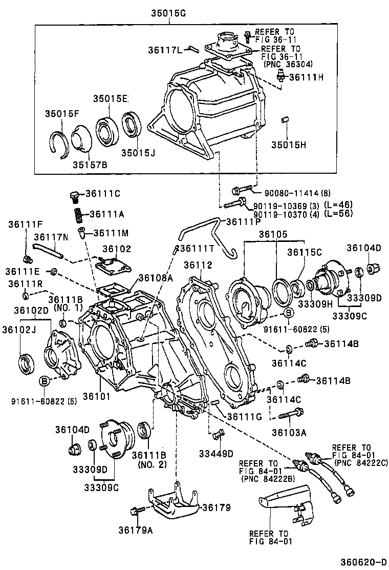 Transfer Case & Extension Housing