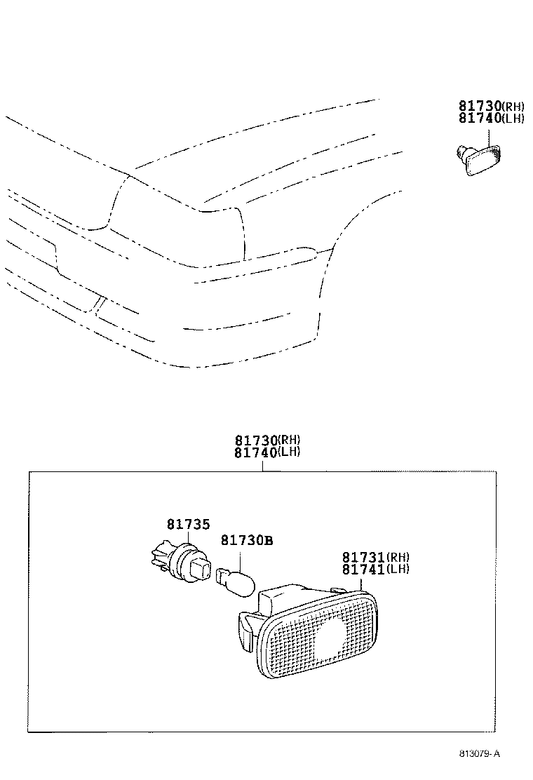 Turn Signal Lamp & Outer Mirror Lamp