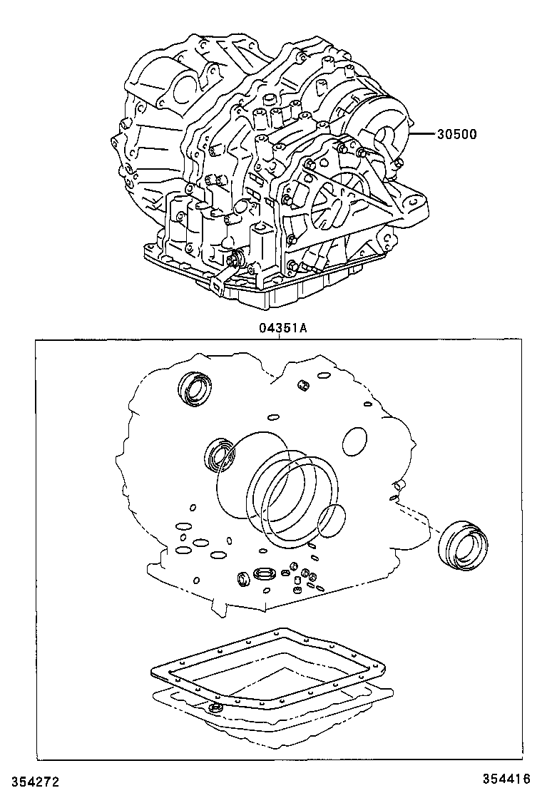 Transaxle Or Transmission Assy & Gasket Kit