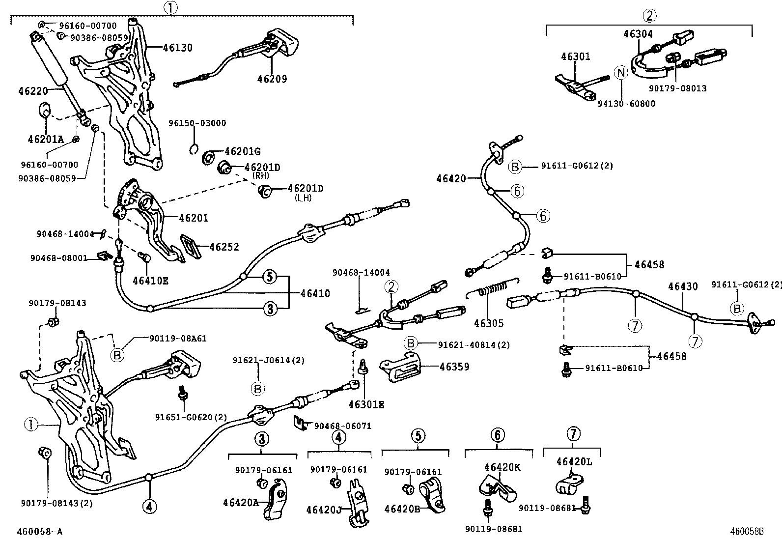 Parking Brake & Cable