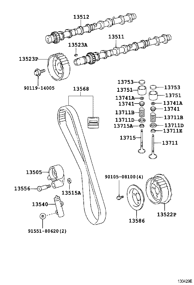 Camshaft & Valve