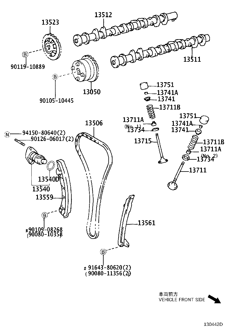Camshaft & Valve