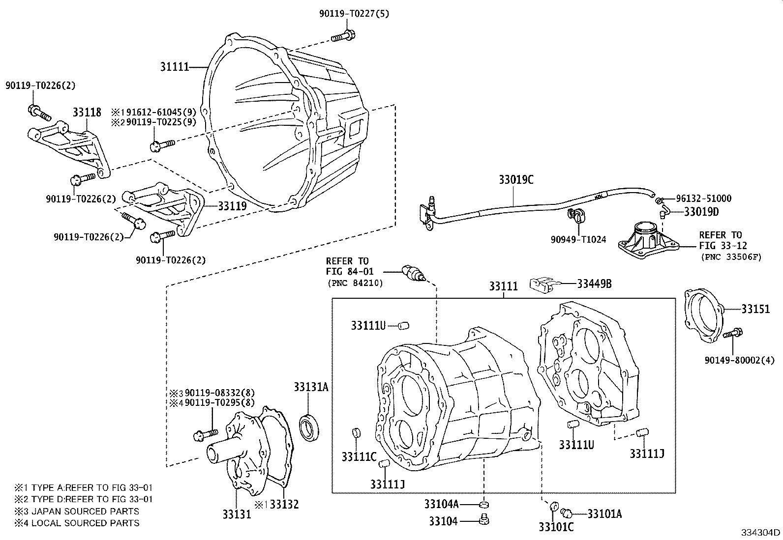 Clutch Housing + Transmission Case